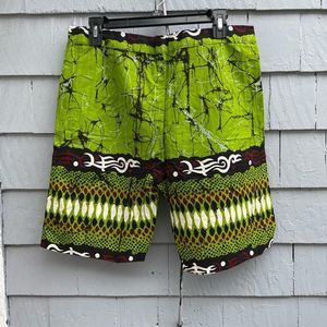 African prints shorts